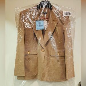 J. Crew Vivienne Blazer in Italian bi-stretch wool blend, Size 12P